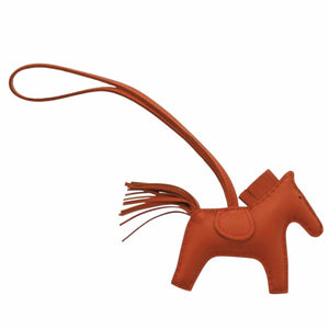 新品同様 エルメス ロデオPM チャーム アニューミロ カーネリアン A刻印(2017年製) バッグチャーム 0251【中古】HERMES