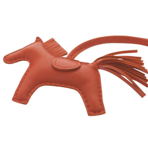 新品同様 エルメス ロデオPM チャーム アニューミロ カーネリアン A刻印(2017年製) バッグチャーム 0251【中古】HERMES