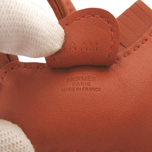 新品同様 エルメス ロデオPM チャーム アニューミロ カーネリアン A刻印(2017年製) バッグチャーム 0251【中古】HERMES