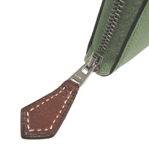 美品 エルメス アザップシルクインコンパクト Y刻印(2020年製) ヴォーエプソン ヴェールクリケット 0258【中古】HERMES