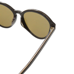美品 シャネル ココマーク 5403 A プラスチック ブラウン サングラス 0279【中古】CHANEL