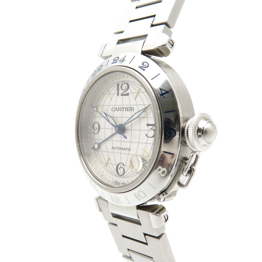 カルティエ パシャC メリディアン W31029M7 自動巻き 腕時計 SS シルバー 0285【中古】CARTIER メンズ レディース ユニセックス