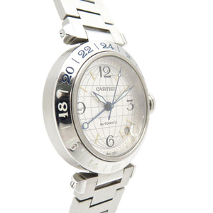 カルティエ パシャC メリディアン W31029M7 自動巻き 腕時計 SS シルバー 0285【中古】CARTIER メンズ レディース ユニセックス