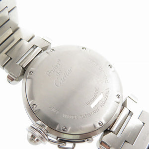 カルティエ パシャC メリディアン W31029M7 自動巻き 腕時計 SS シルバー 0285【中古】CARTIER メンズ レディース ユニセックス