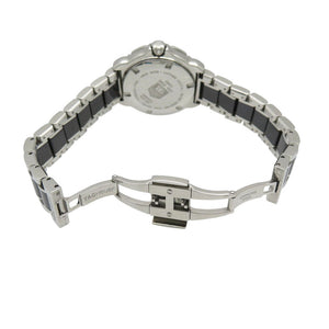 新品同様 タグホイヤー フォーミュラ1 ダイヤベゼル インデックス12Pダイヤ WAH1312 クオーツ 腕時計 SS/セラミック/ダイヤモンド ブラック 黒文字盤 0286【中古】TAG HEUER レディース