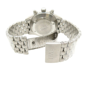 新品同様 IWC フリーガー クロノグラフ IW370607 自動巻き 腕時計 SS ブラック 黒文字盤 インターナショナルウォッチカンパニー 0288【中古】メンズ