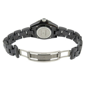 新品同様 シャネル J12 H5695 セラミック クオーツ 腕時計 ブラック 黒文字盤 0289【中古】CHANEL レディース