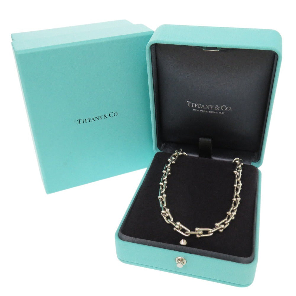 美品 ティファニー ハードウェア スモールリンク シルバー925 ネックレス 0293【中古】TIFFANY&Co.