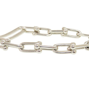 美品 ティファニー ハードウェア ミディアム リンク シルバー925 ブレスレット 0294【中古】TIFFANY&Co.