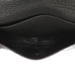 新品同様 バーバリー 8075511 レザー/レザー ブラック ショルダーバッグ 黒 0312【中古】BURBERRY