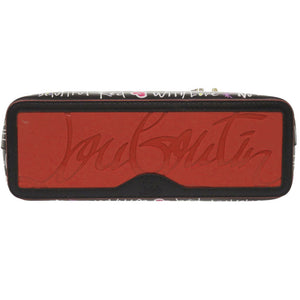 新品同様 クリスチャンルブタン ペイント カバタ ミニ 2WAY カーフレザー ブラック トートバッグ 黒 0340【中古】Christian Louboutin