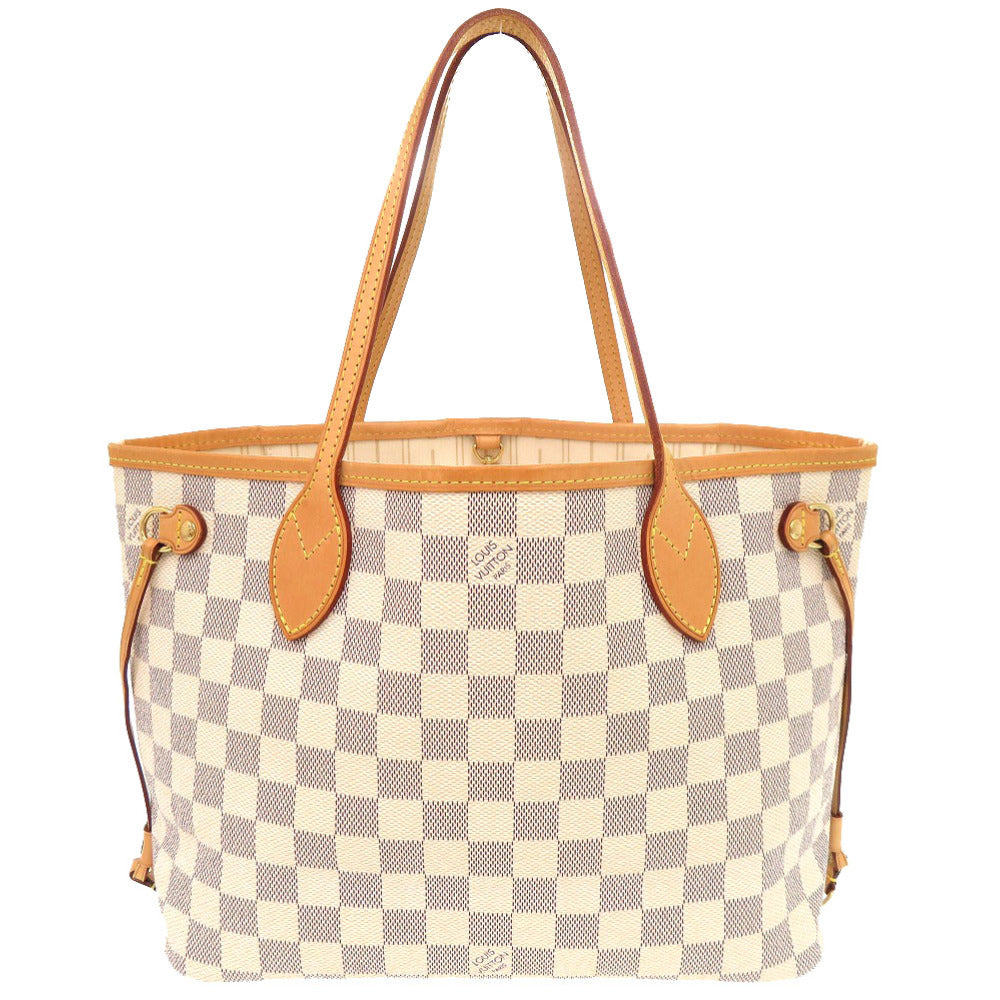 ルイ ヴィトン ネヴァーフルPM ダミエ アズール N51110 トートバッグ LV 0345 【中古】 LOUIS VUITTON