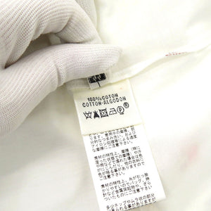 未使用品 エルメス カチナ コットン サイズ44 ホワイト マルチカラー 半袖Ｔシャツ 0355【中古】HERMES
