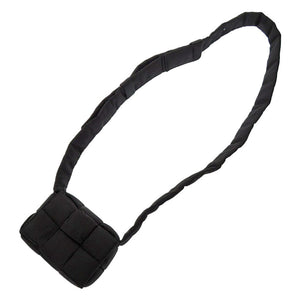 新品同様 ボッテガヴェネタ PADDED CASSETTE MINI パデッド カセット ミニ 691018 ナイロン ブラック ショルダーバッグ 黒 0365【中古】BOTTEGAVENETA