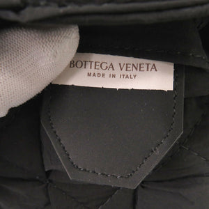 新品同様 ボッテガヴェネタ PADDED CASSETTE MINI パデッド カセット ミニ 691018 ナイロン ブラック ショルダーバッグ 黒 0365【中古】BOTTEGAVENETA