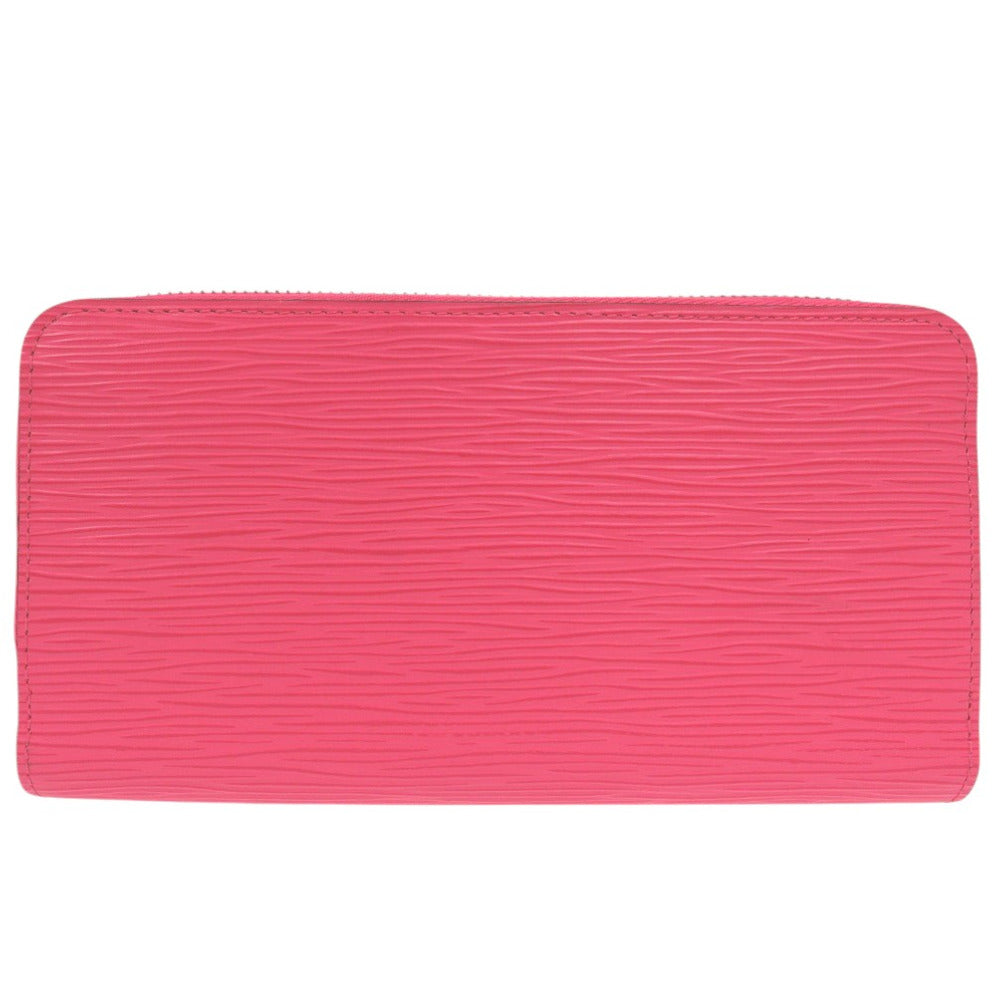 新品同様 ルイ ヴィトン エピレザー ラウンドジップウォレット ジッピーウォレット M80113 長財布 ピンク LV 0430【中古】LOUIS VUITTON