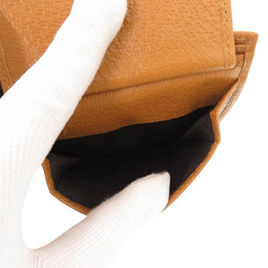 新品同様 グッチ × DISNEY ディズニー ミッキーマウス 602549 GGスプリームキャンバス レザー ブラウン 二つ折り財布 0438【中古】GUCCI