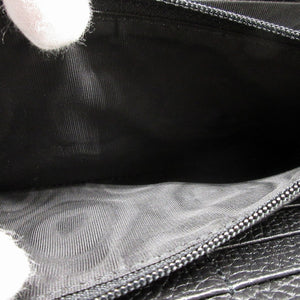 未使用 グッチ 739484 ジャンボGG レザー ブラック 黒 ラウンドファスナー長財布 財布 0440【中古】GUCCI