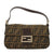 美品 フェンディ マンマバケット ズッカ柄 キャンバス ブラウン ワンショルダーバッグ 0458【中古】FENDI