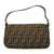 美品 フェンディ マンマバケット ズッカ柄 キャンバス ブラウン ワンショルダーバッグ 0458【中古】FENDI