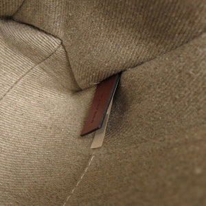 新品同様 クロエ リネン製WOODYスモール CHC22AS397I2690U レザー リネンキャンバス ホワイト ブラウン トートバッグ 0465【中古】Chloe