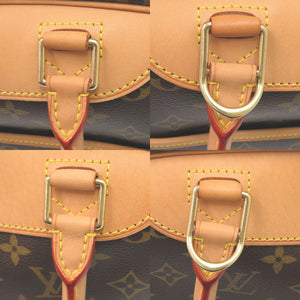 新品同様 ルイ ヴィトン ドーヴィル モノグラム M47270 ハンドバッグ LV 0484【中古】LOUIS VUITTON