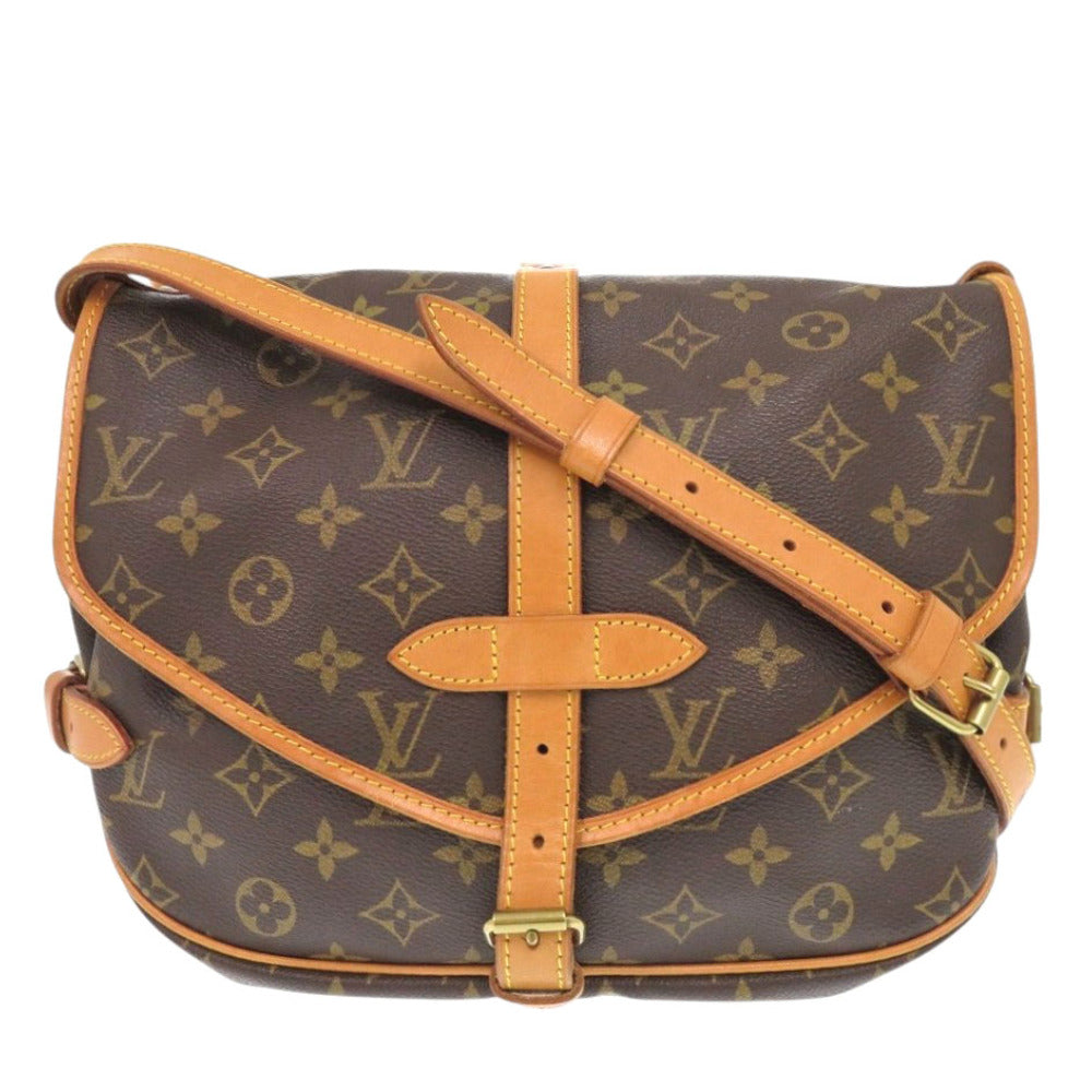 ルイ ヴィトン ソミュール30 モノグラム AR1911 ショルダーバッグ LV 0504【中古】LOUIS VUITTON
