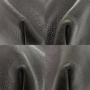 美品 クロムハーツ 3セメタリークロスパッチ レザー ブラック トートバッグ 黒 0556【中古】CHROME HEARTS メンズ