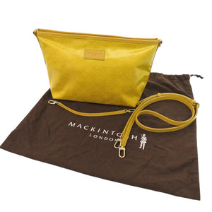 未使用 マッキントッシュ アンドリュー柄 ナイロン イエロー ショルダーバッグ 3wayバッグ 0558【中古】Mackintosh