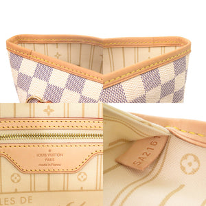 未使用 ルイ ヴィトン ネヴァーフルMM ダミエ アズール N51107 トートバッグ LV 0562 【中古】 LOUIS VUITTON