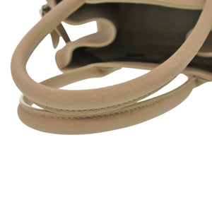 新品同様 ザ ロウ ソフト マルゴー 15 W1255 L122 レザー ダークトープ ハンドバッグ ブラウン 0600【中古】THE ROW