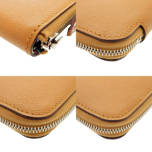 新品同様 エルメス アザップ シルクイン ヴォーエプソン セサミ B刻印(2023年製) コインケース 0602【中古】HERMES