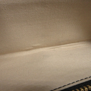 美品 クロエ CHC16UP809 レザー ブラック 黒 2つ折り長財布 財布 0616【中古】Chloe