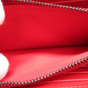 新品同様 クリスチャンルブタン スタッズ レザー ブラック 黒 ラウンドファスナー長財布 財布 0641【中古】Christian Louboutin