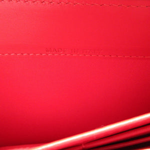 新品同様 クリスチャンルブタン スタッズ レザー ブラック 黒 ラウンドファスナー長財布 財布 0641【中古】Christian Louboutin