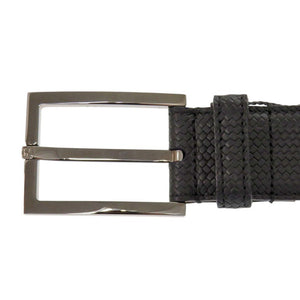 未使用 フェンディ 7C0258 レザー ブラック ベルト 黒 0653【中古】FENDI