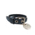 ルイヴィトン ブラスレ・インステップ M6254E レザー シルバー金具 ネイビー ブレスレット 0677【中古】LOUIS VUITTON