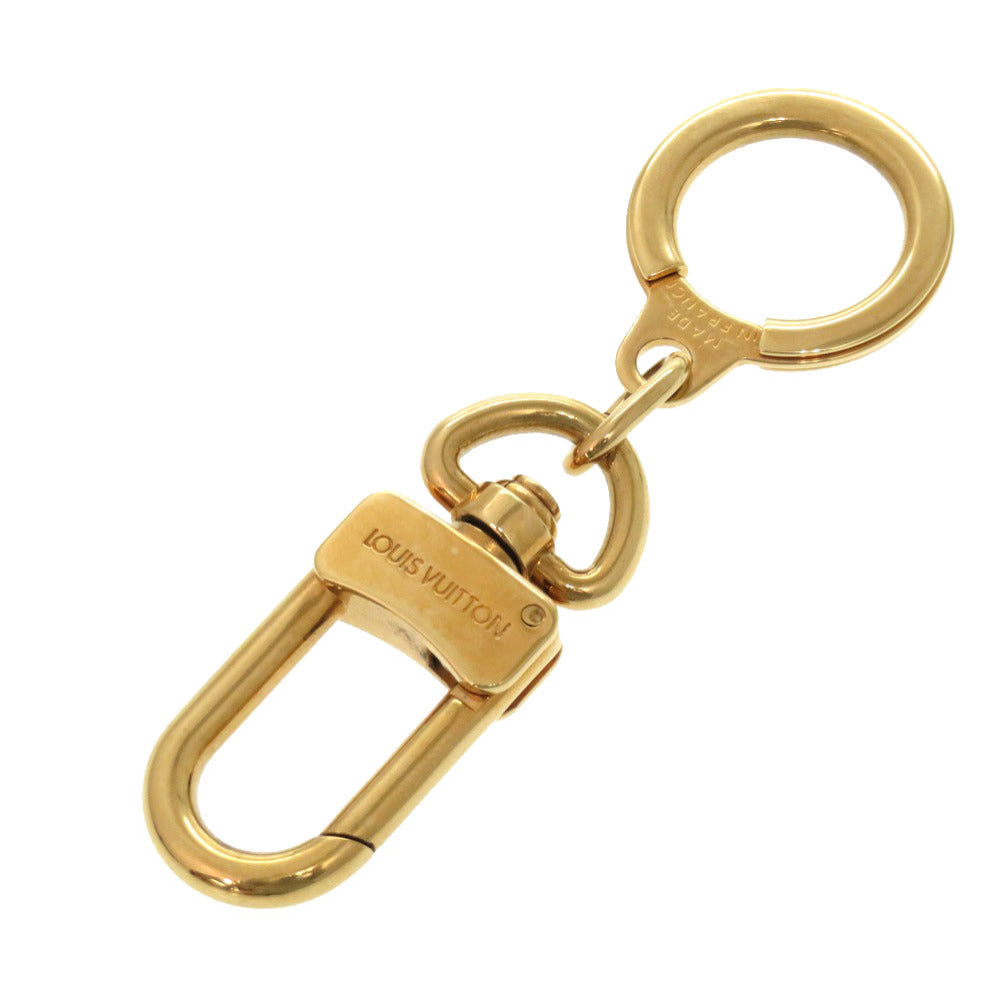 美品 ルイ ヴィトン アノクレ M62694 ゴールド キーリング キーホルダー LV 0691 【中古】 LOUIS VUITTON
