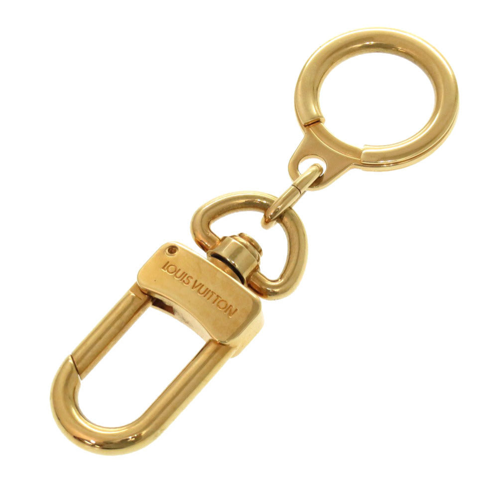 美品 ルイ ヴィトン アノクレ M62694 ゴールド キーリング キーホルダー LV 0691 【中古】 LOUIS VUITTON