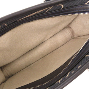 美品 ベルルッティ アンジュール ガリバー スクリットアラベスクキャンバス メッセンジャー アラベスクキャンバス レザー ネイビーブルー 2WAY ショルダー ハンドバッグ 0748【中古】BERLUTI メンズ