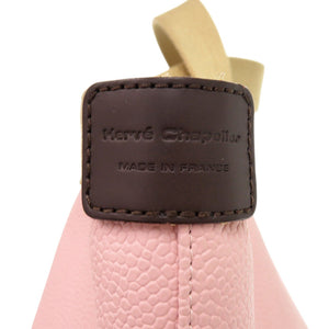 美品 エルベ・シャプリエ リュクス舟形トートM 707GP コーテッドキャンバス タラマ ゴールド ピンク ハンドバッグ 0749【中古】Herve Chapelier