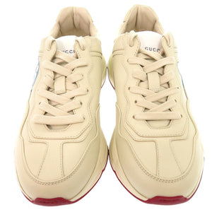 未使用品 グッチ × ドラえもん ライトン サイズ37 655037 レザー アイボリー スニーカー 0808【中古】GUCCI