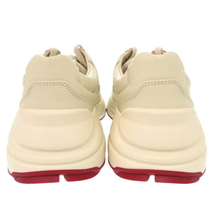 未使用品 グッチ × ドラえもん ライトン サイズ37 655037 レザー アイボリー スニーカー 0808【中古】GUCCI