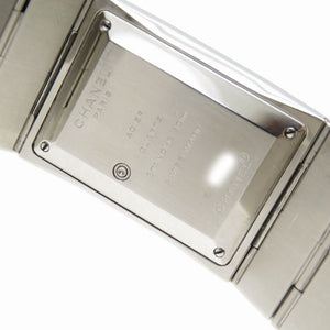 美品 シャネル ショコラ H0934 デジタル クオーツ 腕時計 ステンレススチール シルバー 0809【中古】CHANEL