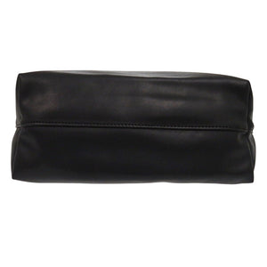 新品同様 アーペーセー Ninon small ニノン スモール フェイクレザー ポリウレタン/ポリエステル ブラック トートバッグ 黒 0811【中古】A.P.C.