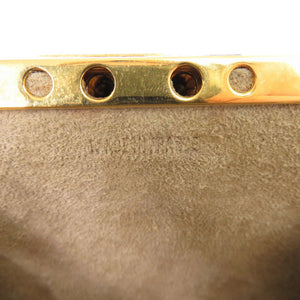 美品 クリスチャンディオール ヴィンテージ ロゴプレート レザー ブラウン ハンドバッグ 茶 0816【中古】Christian Dior