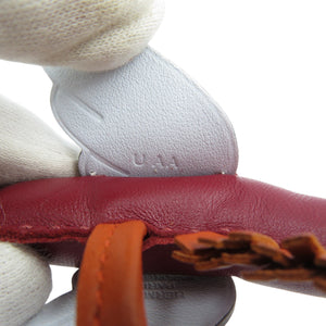 美品 エルメス ロデオペガサスPM アニョーミロ ルージュグレナ ブループリュム コーネリアン U刻印 バッグチャーム 0828【中古】HERMES