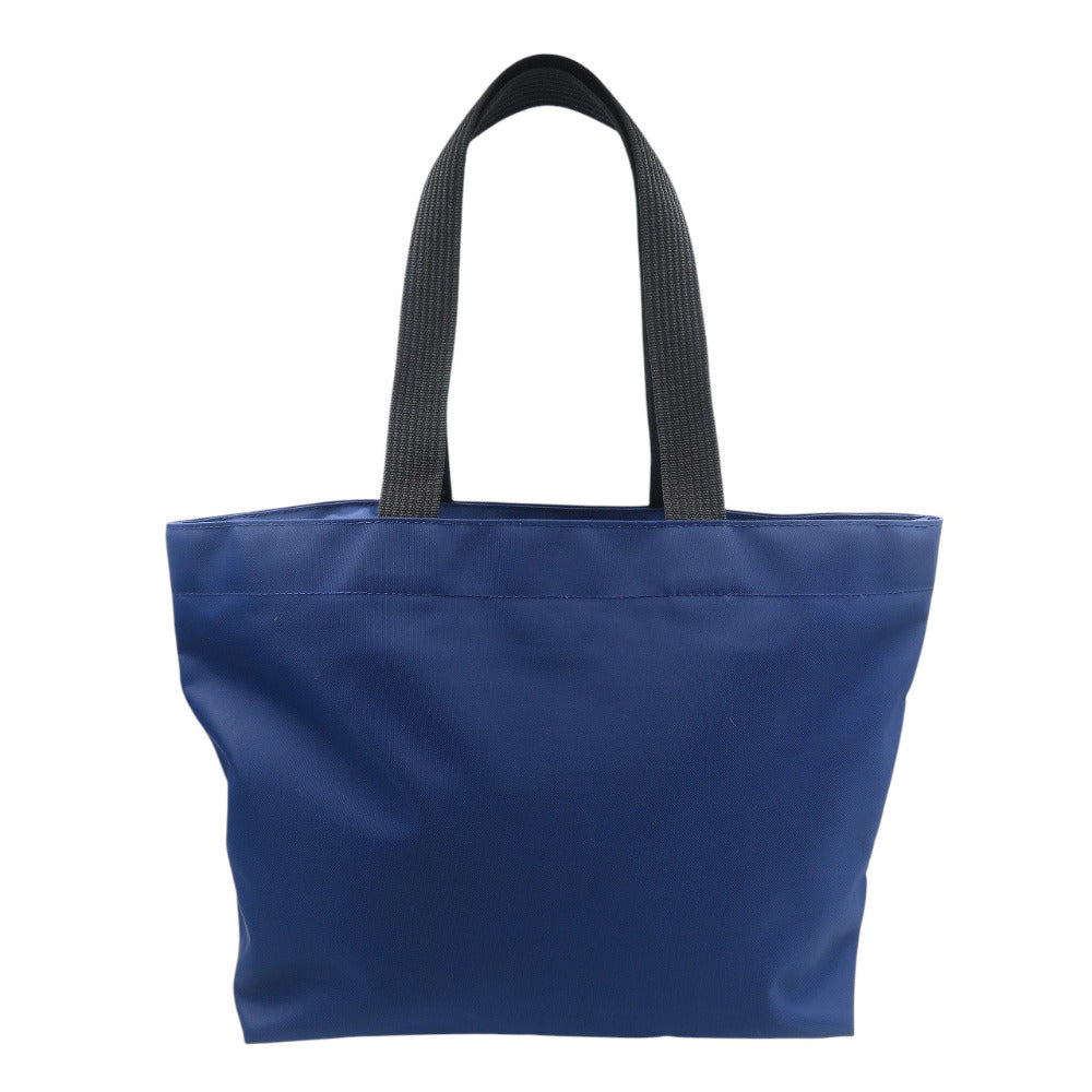 美品 エルベシャプリエ 1024Ｎ スクエアショルダー A4サイズ ナイロン ブルーニュイ ブラック トートバッグ 0829【中古】Herve Chapelier