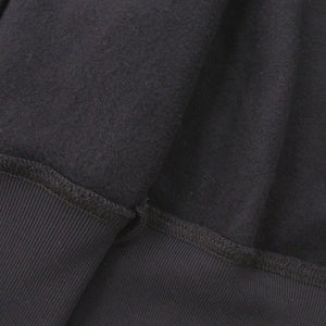 美品 パトゥ 裏起毛 ジップアップフーディー JE0079995 コットン ブラック パーカー 黒 0839【中古】PATOU