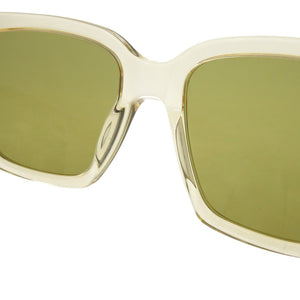 美品 サンローランパリ SL507 プラスチック イエロー サングラス 黄色 0840【中古】SAINT LAURENT PARIS